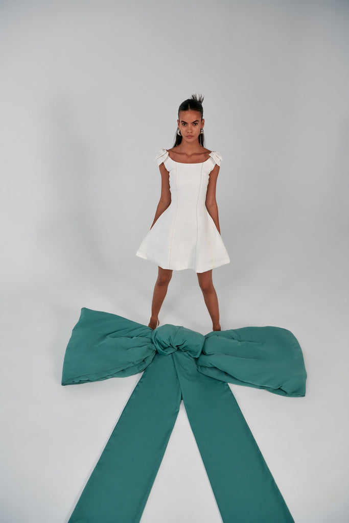 Multi Thread Bow Dress mamzi 