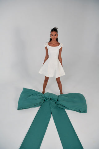 Multi Thread Bow Dress