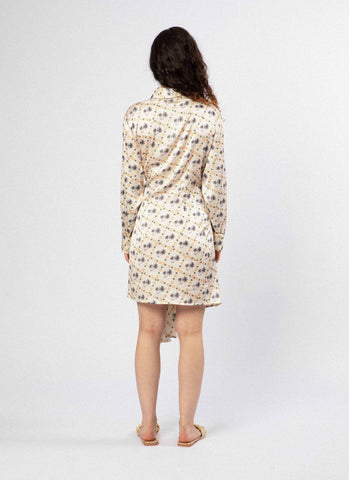 Palm Shirt Dress