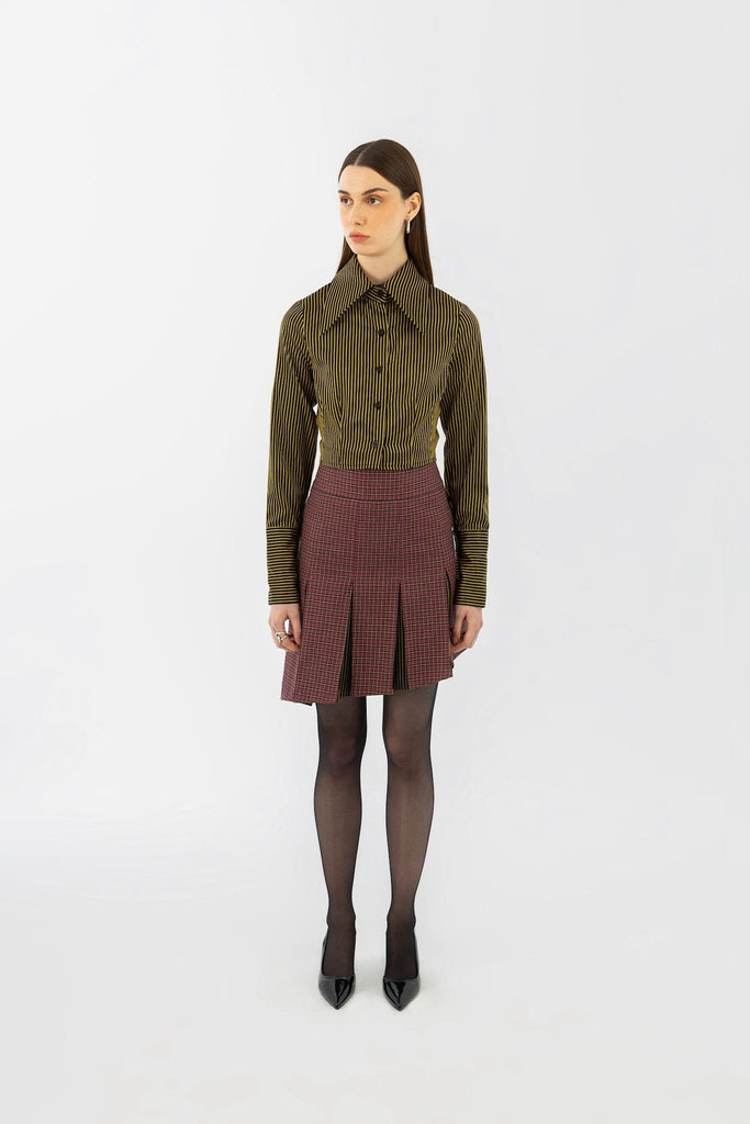 Striped Shirt Top mamzi 