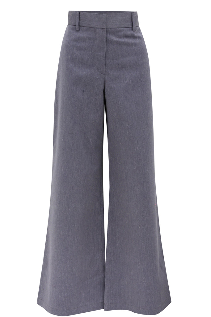 Gabardine High-Waisted Pants mamzi 