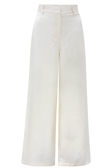 Linen High-Waisted Pants mamzi 