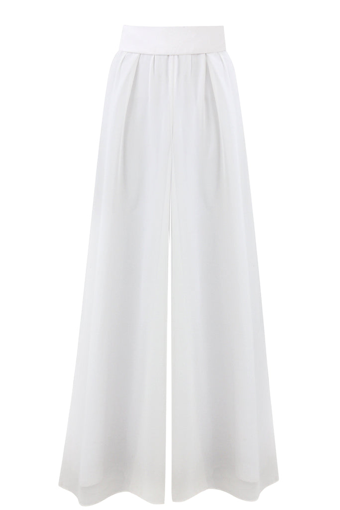 High Waisted Pants mamzi 36 White 