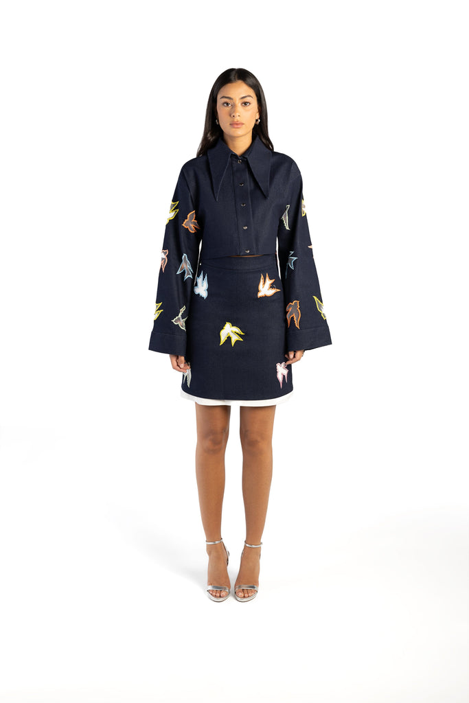 Birds Skirt skirt mamzi 