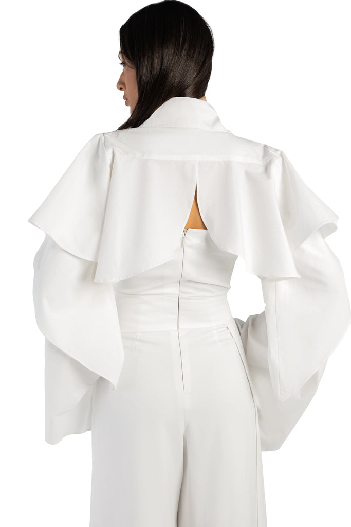 Bubulcus Cropped Shirt shirt mamzi 