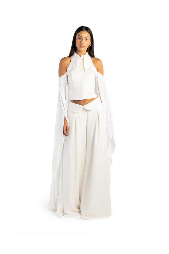 Winged Cutout Top Top mamzi 