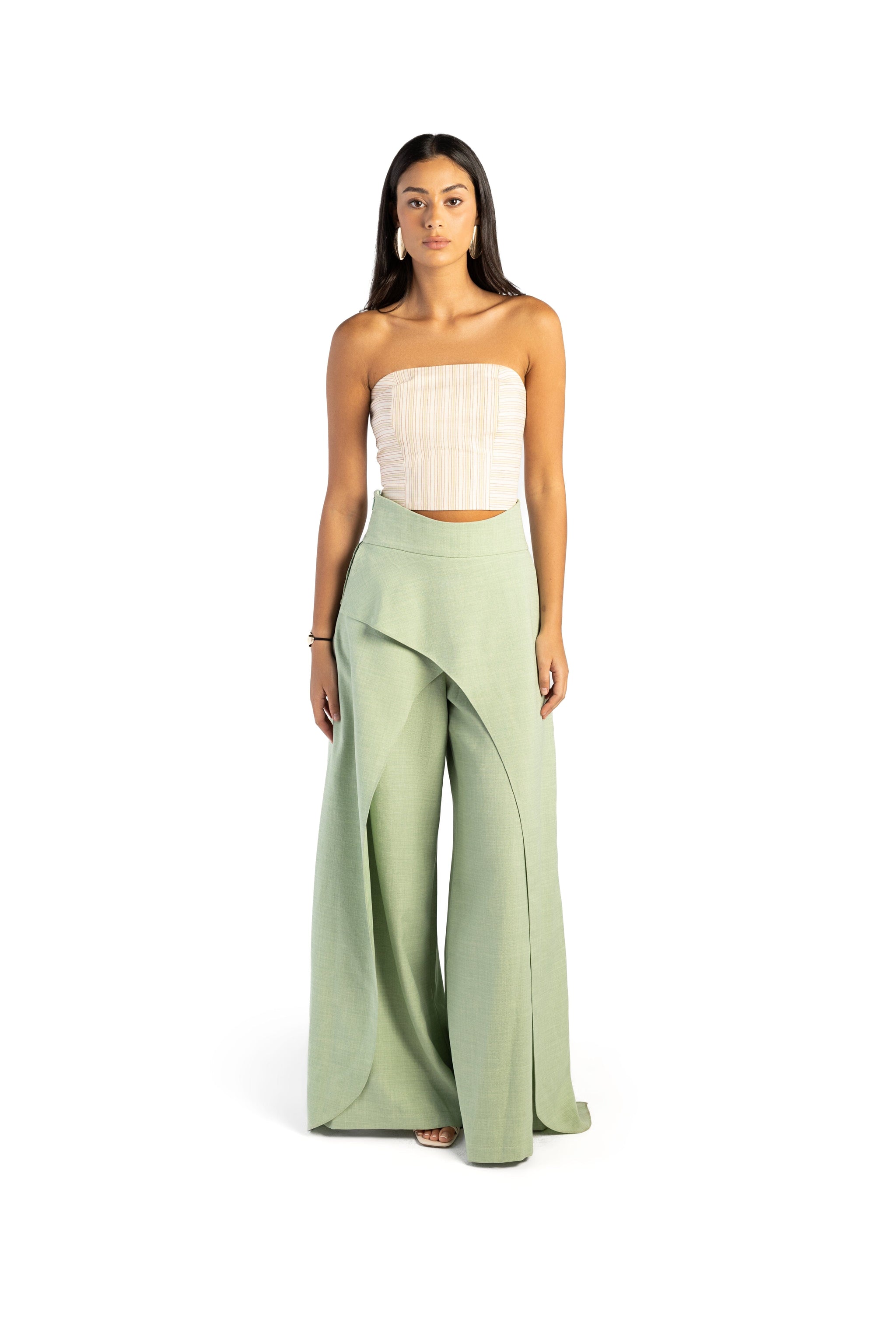 Sage Overlay Pants – mamzi