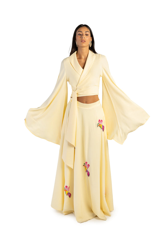 Embroidered Sunbird Skirt skirt Mamzi 