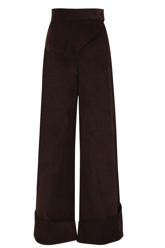 Corduroy Pants Pants mamzi 36 Brown 