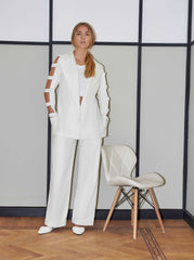 بليزر بأكمام وحمالات