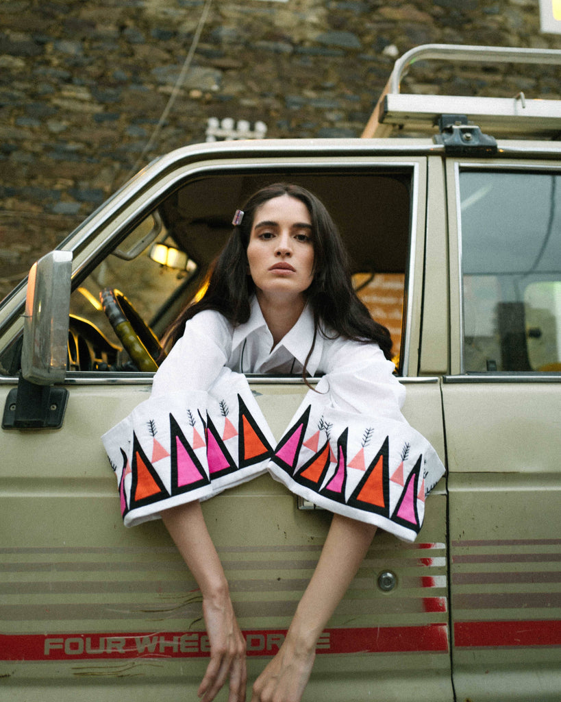 Assiri Shirt Dress shirt dress MAMZI 