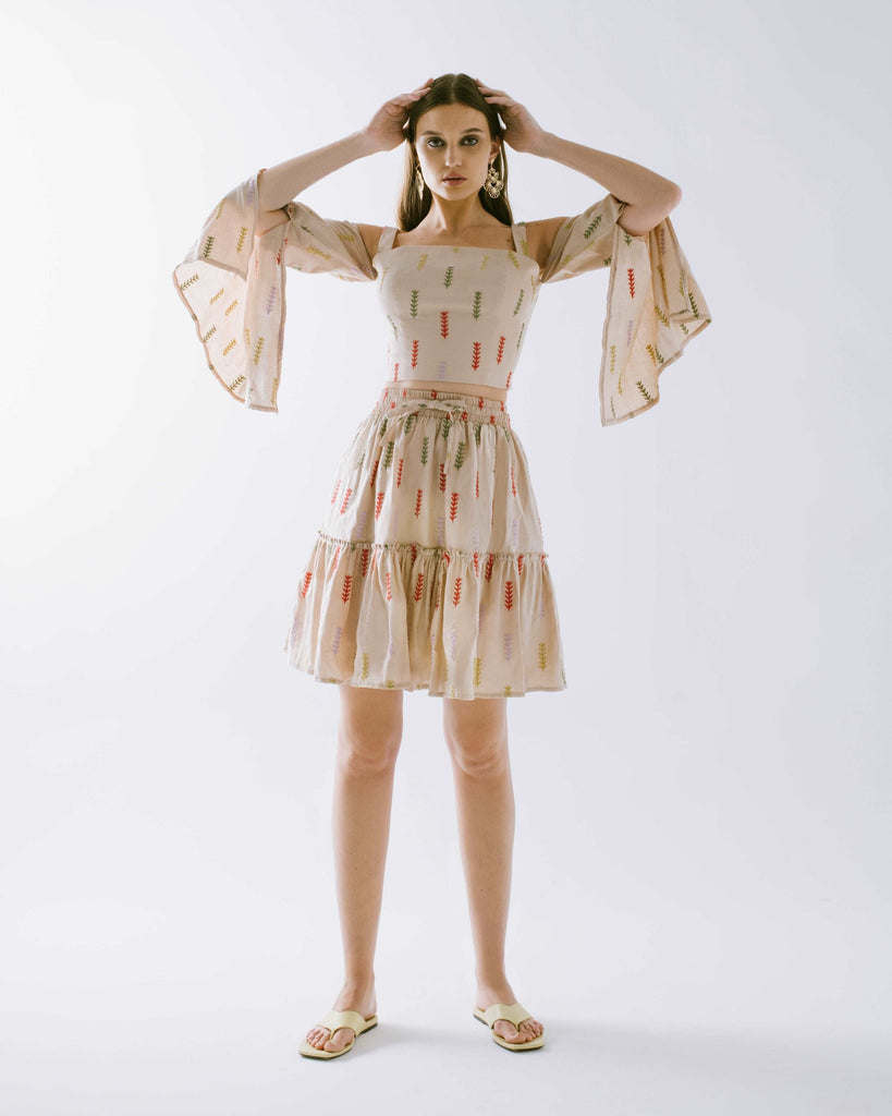 Leaves Skirt Skirt MAMZI 