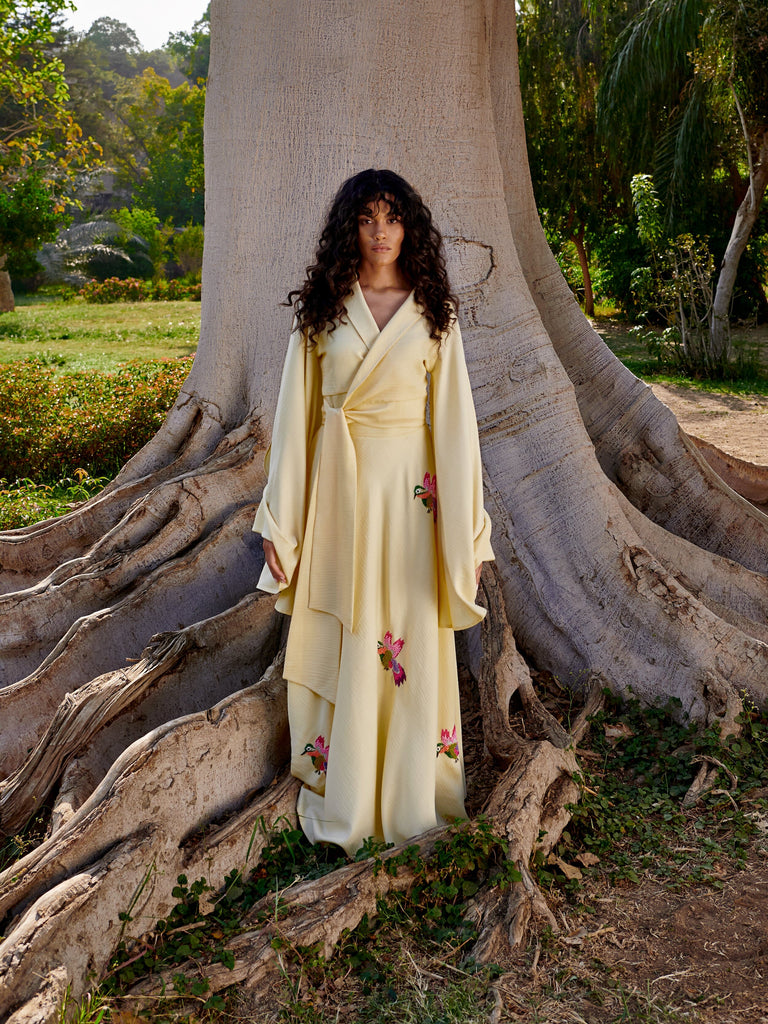 Embroidered Sunbird Skirt skirt Mamzi 