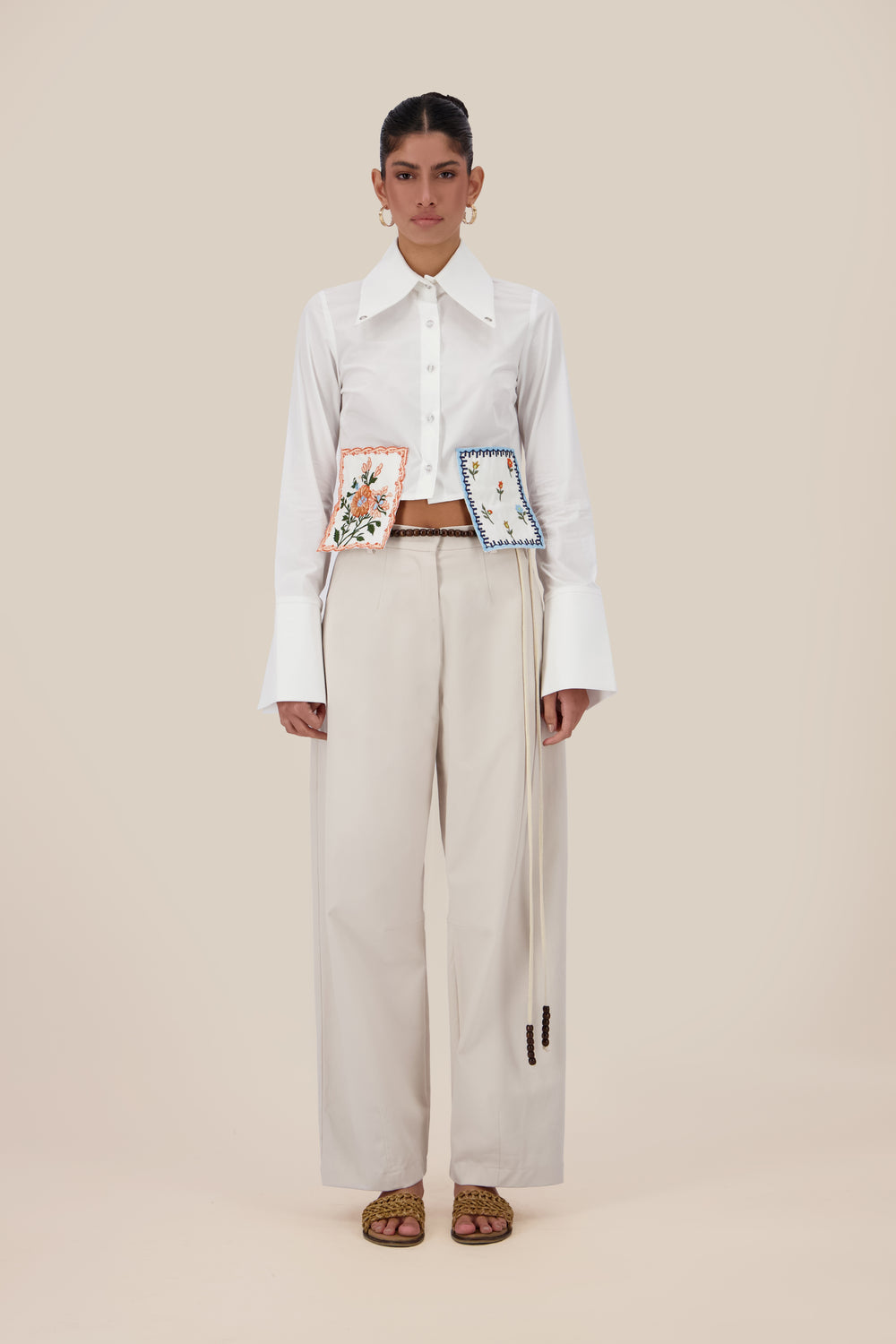 patchwork pants