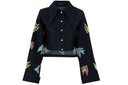 Birds Crop jacket - mamzi