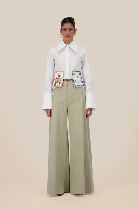 Fayoum Patchwork Shirt - mamzi