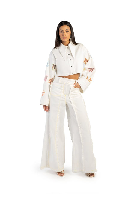 Finch Wide-Leg Pants - mamzi