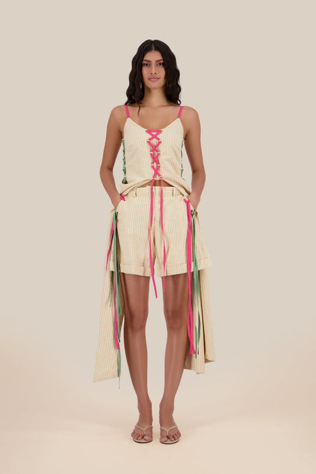 Loom Tailored Shorts - mamzi