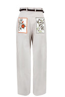 patchwork pants - mamzi