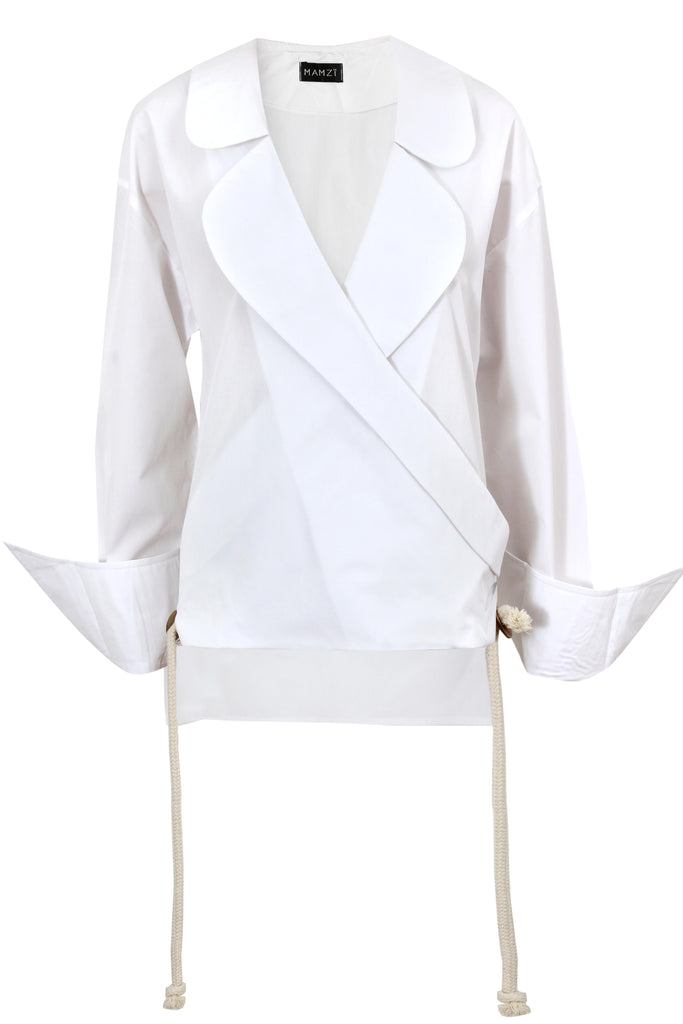 Side Ropes Shirt Shirt MAMZI One Size White 