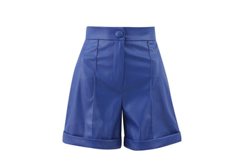 Leather cuff shorts Shorts MAMZI 