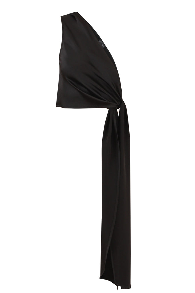 One Shoulder Coverup Coverup MAMZI One Size Black 