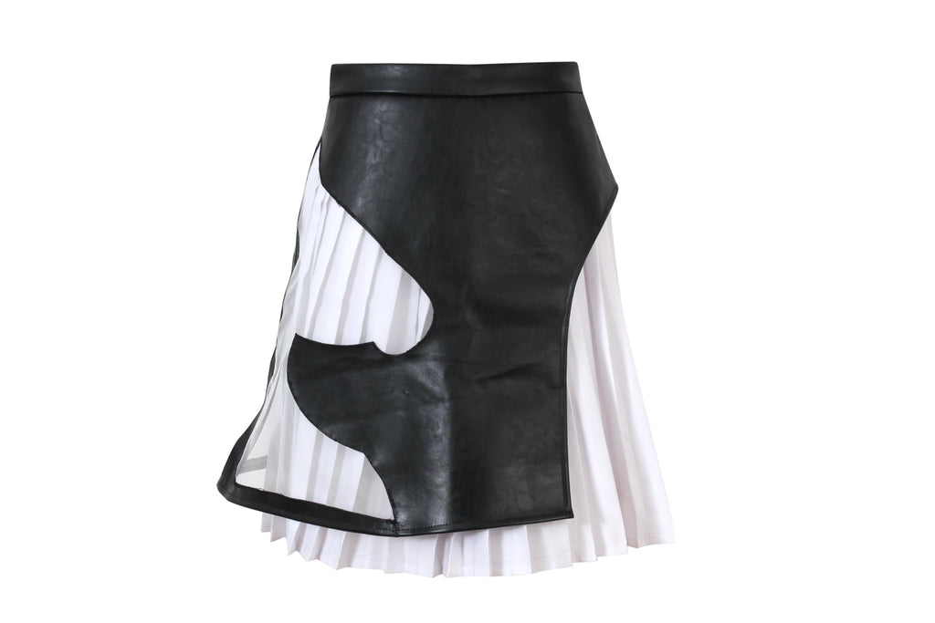 Horse Silhouette Skirt Skirt MAMZI 38 Black 