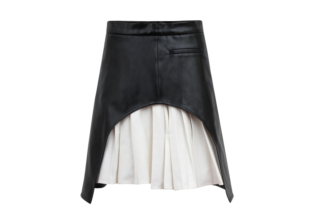 Stirrup Leather Skirt Skirt MAMZI 