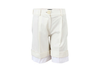 Shirt-End Short Shorts MAMZI 40 Off-white 