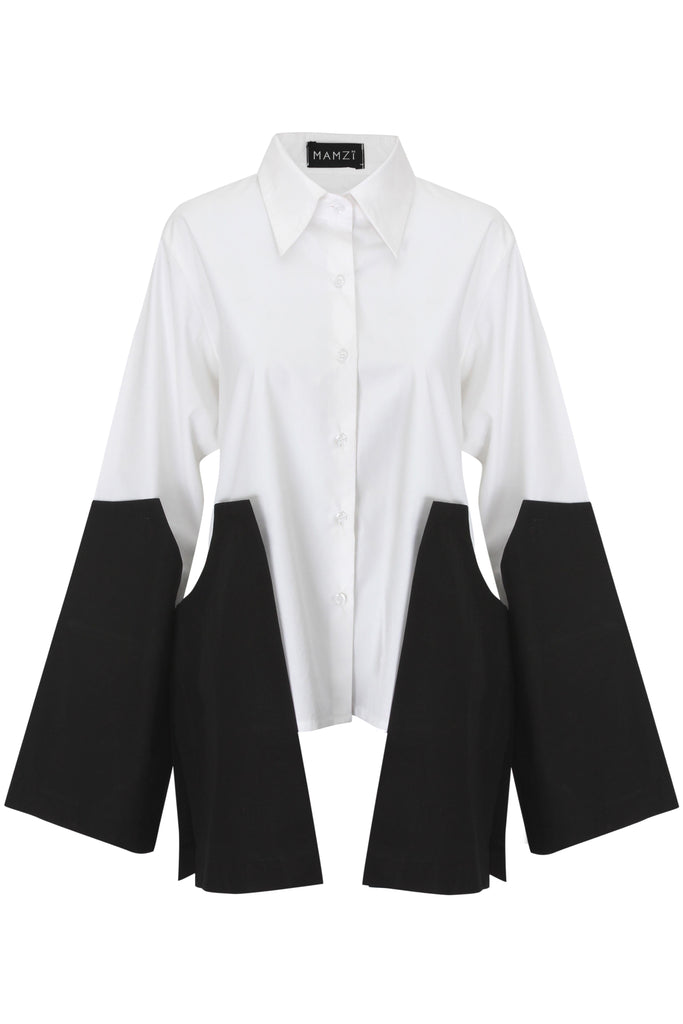 DIMA Shirt shirt MAMZI One Size Black & White 