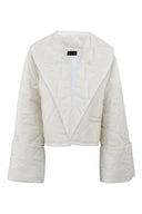 Collar Puff Jacket - mamzi