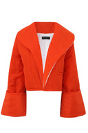 Collar Puff Jacket - mamzi