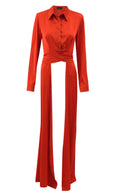 Long Sides Silk Top - mamzi
